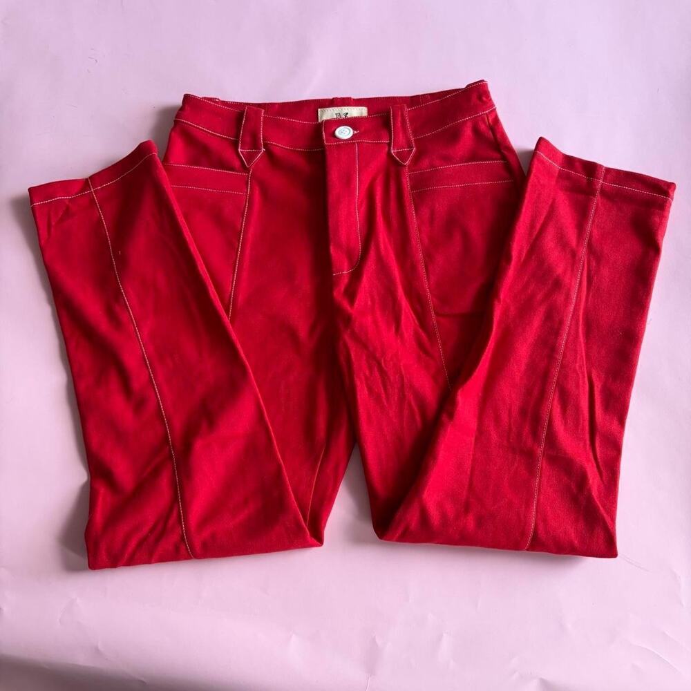 Fashion Brand Company Red Pants